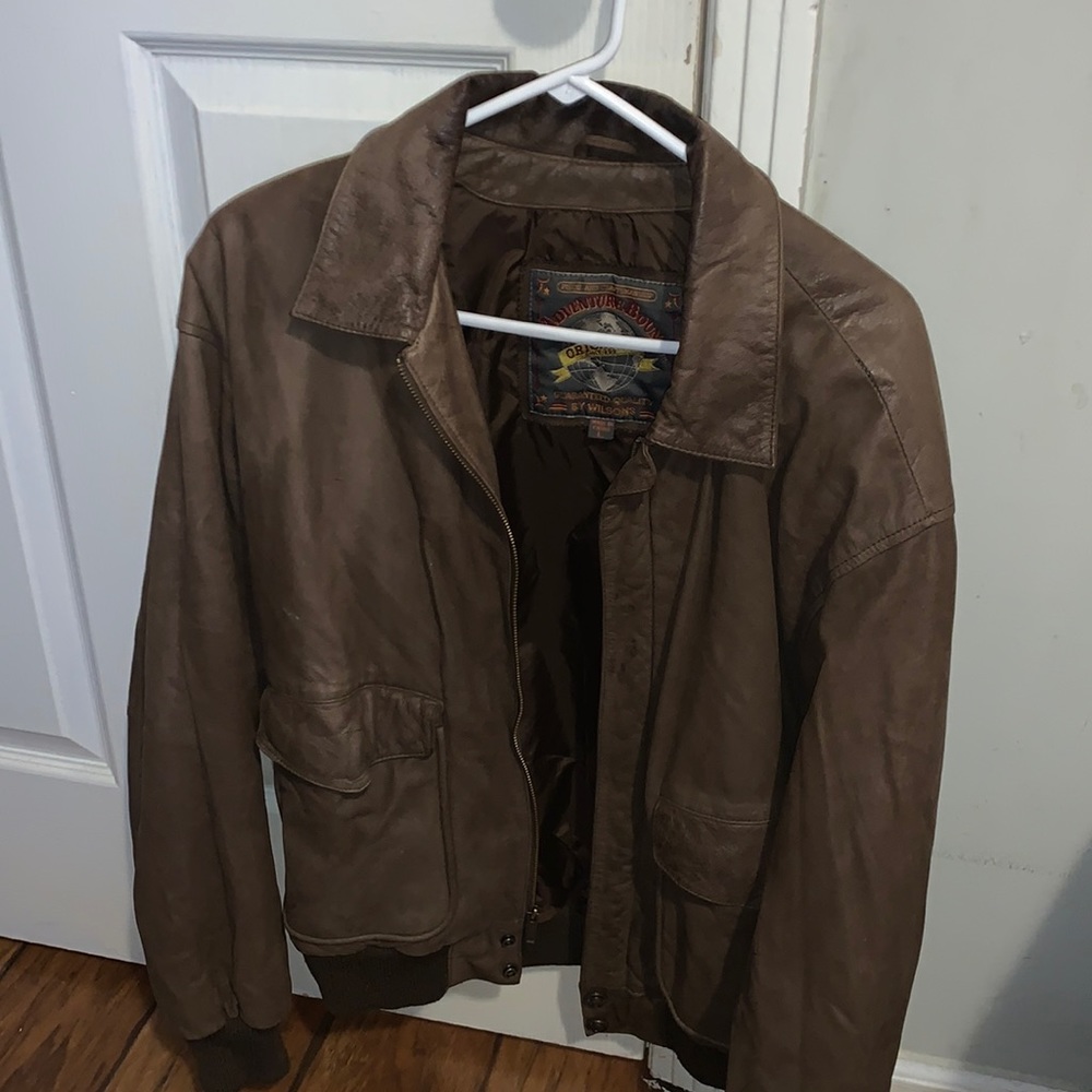 Wilson’s Adventure Bound Brown Leather Jacket